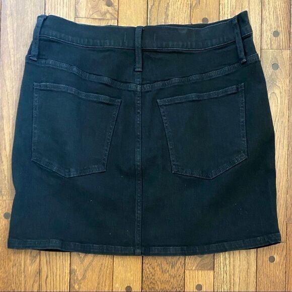 Madewell Stretch Denim Straight Mini Zipper Skirt‎ - Picture 10 of 11
